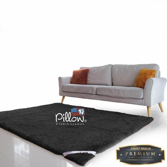 Karpet Bulu Rasfur Ukuran Premium Tebal Bulu Anti Rontok Karpet Lantai Cantik Warna Warni Karpet Bul