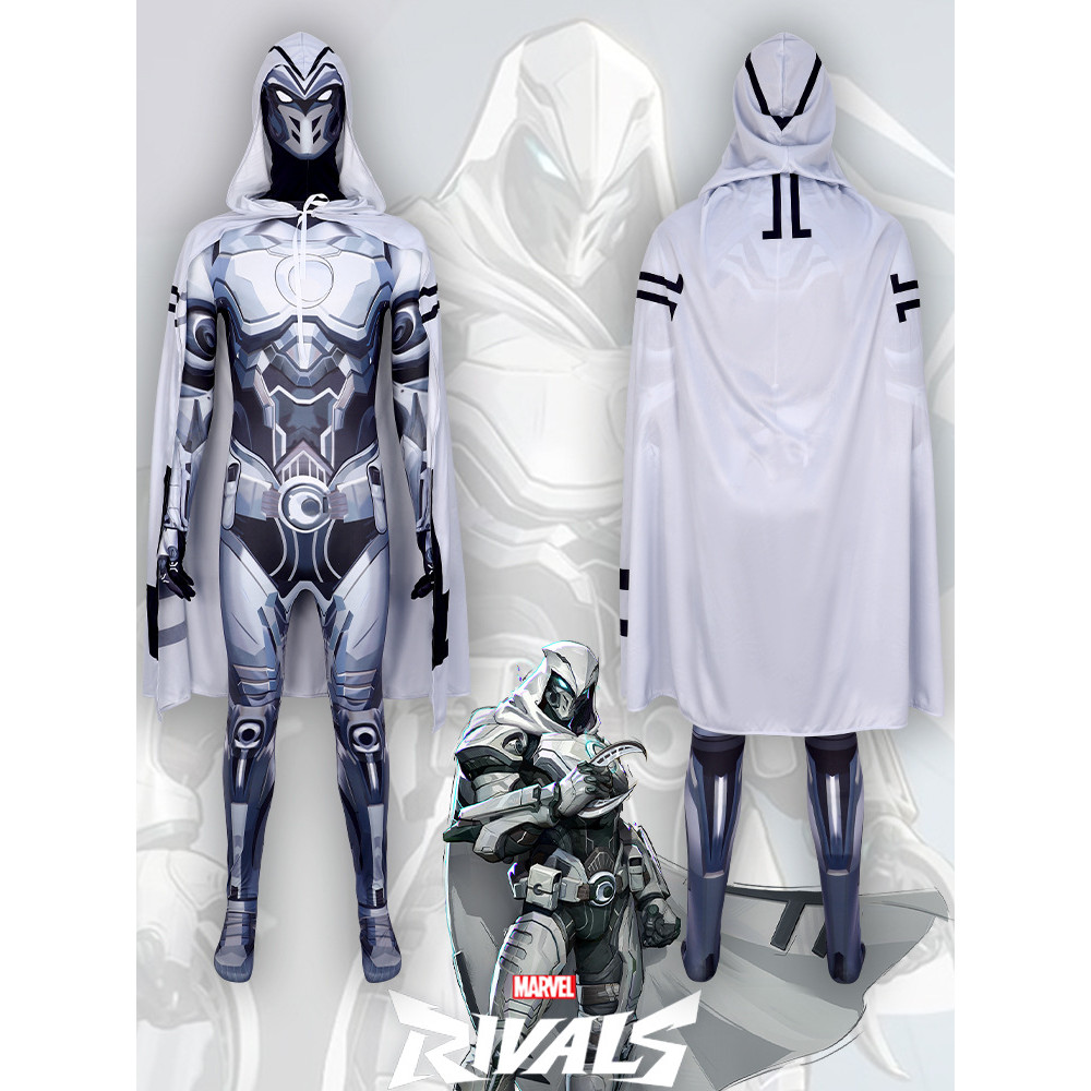 Marvel Clash Moon Knight Role Play cosplay Jumpsuit Marvel Rivals Halloween Performance Costume