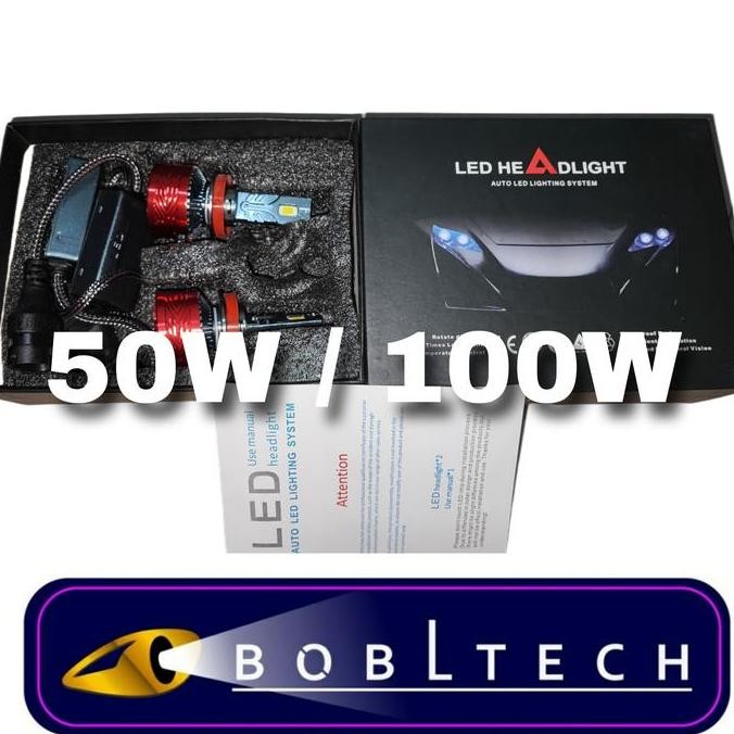 BOBLTECH Lampu Mobil Innova Reborn Led H11 HB3 30000LM 50W / 100W car