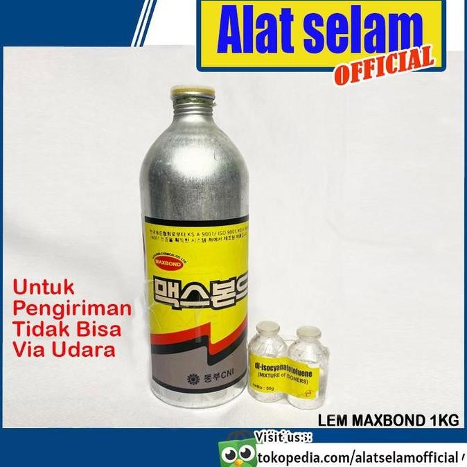 Promo Penambal Lem Perahu Karet PVC Maxbond Glue Rubber Boat COD