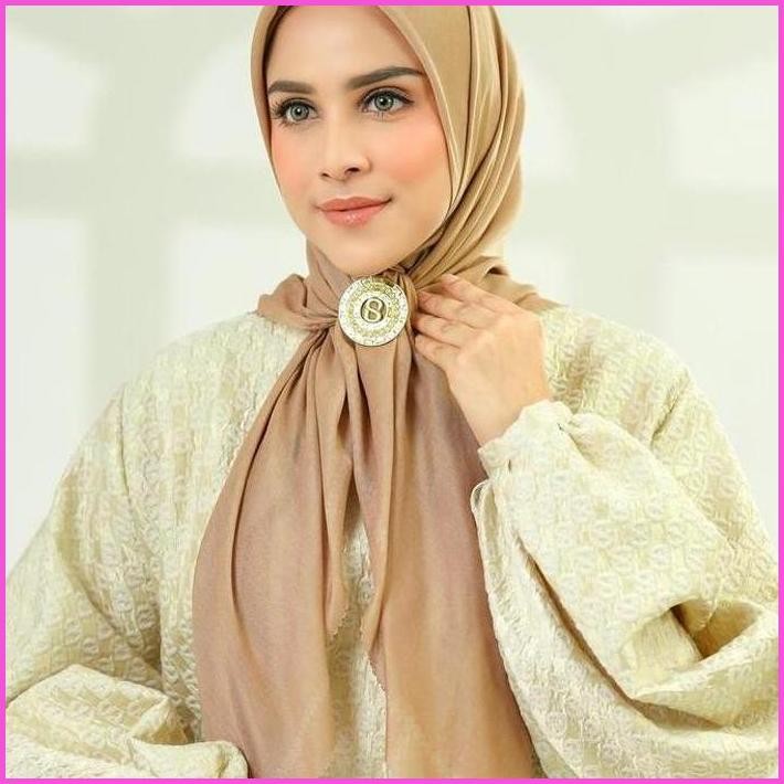 TERBARU BUTTONSCARVES TODAY'S SCARF - KHAKI. TERLARIS