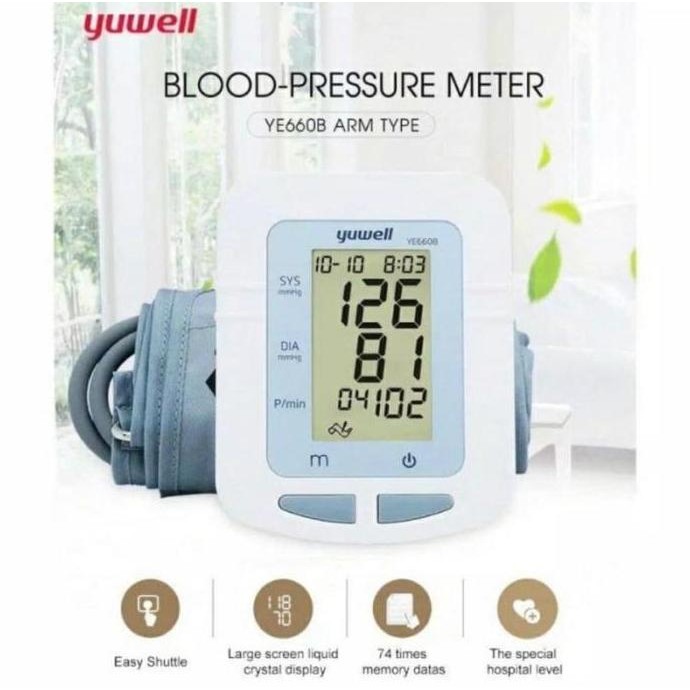 Tensimeter Digital Yuwell YE660B / Tensi Digital Yuwell YE660B