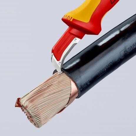 

Pisau Kupas Kabel 98 55 Knipex Stripping Knives With guide shoe