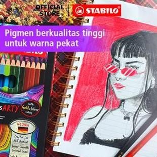 

STABILO swans ARTY Colored Pencils 36 pcs / Pensil Warna isi 36 pcs