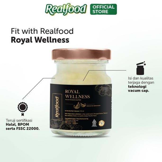 

Realfood Bundle Royal Wellness Bird'S Nest, 36 Jar Kualitas Terbaik Harga Termurah