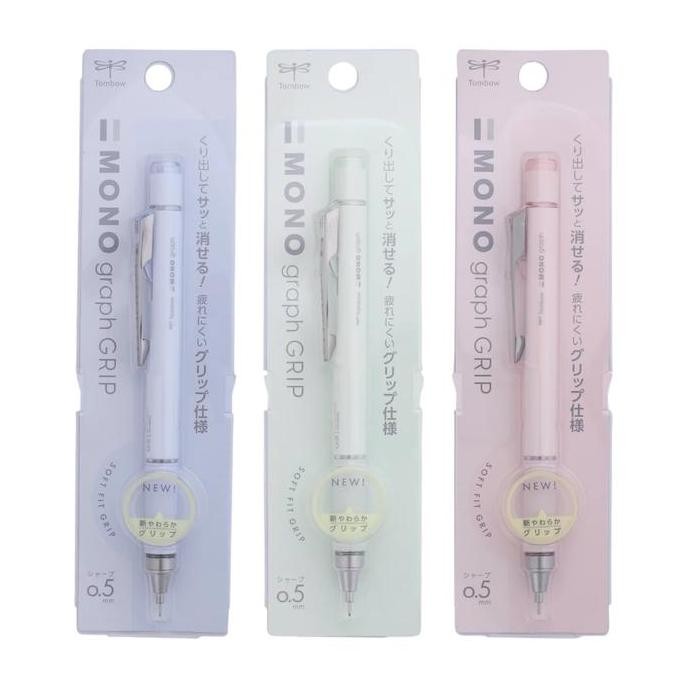 

Tombow Mono Graph Soft Fit Grip Grayish Colors 0.5mm Limited Edition