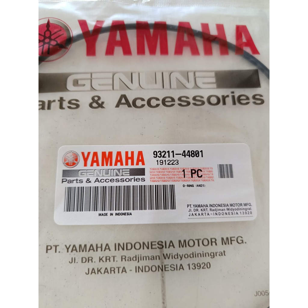 Oring Magnet As Kruk O Ring Crankcase Yamaha Xeon Karbu 93211 44801