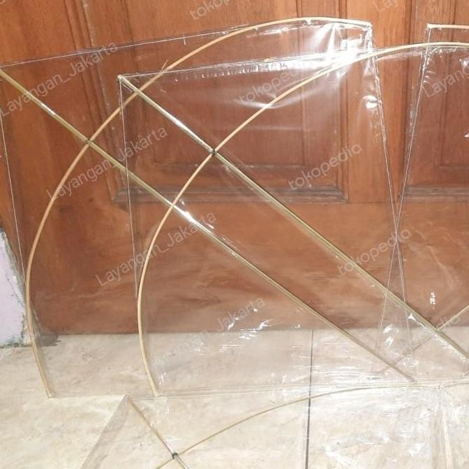 Layangan seot Transparan berotot