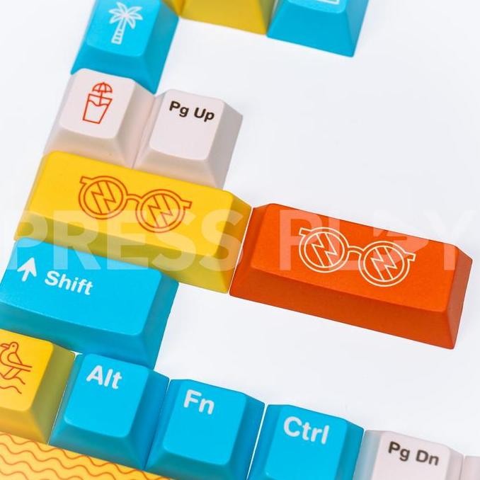 Ppbt Brighton Pbt Dye Sub Keycap Set By Allshop