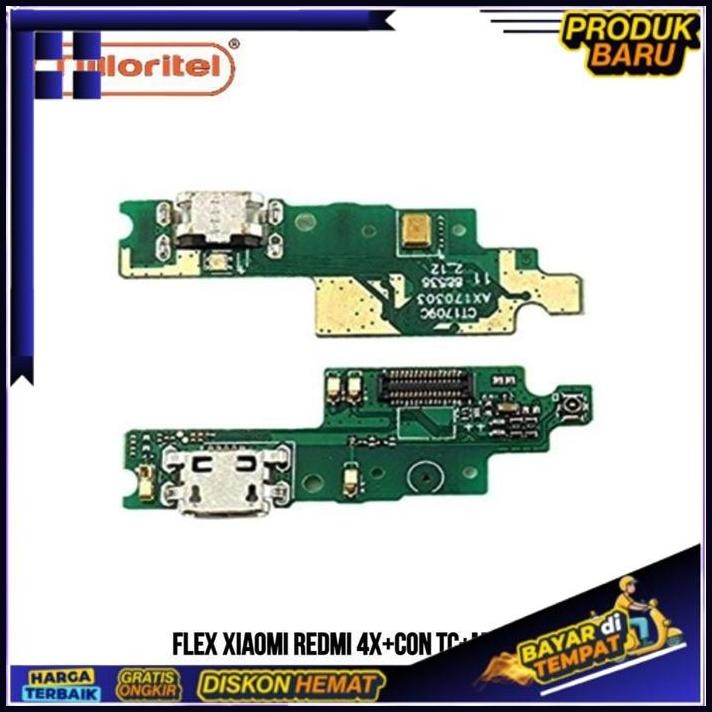 READY STOCK FLEXIBLE XIAOMI REDMI 4X+CON TC+MIC ORI