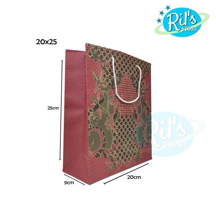 

Kualitas Paperbag Batik 20 X 25 X 9 Cm - 20X25X9Cm - Acara