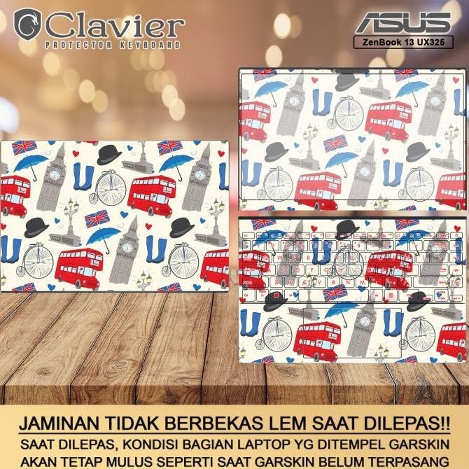 BEBAS ONGKIR - Cover Garskin Laptop Asus Zenbook 13 UM325 UM325U UM325UA UM325UAZ