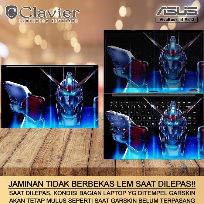 Cover Garskin Laptop Asus M413 M413D M413DA M413I M413IA Skin Fullbody