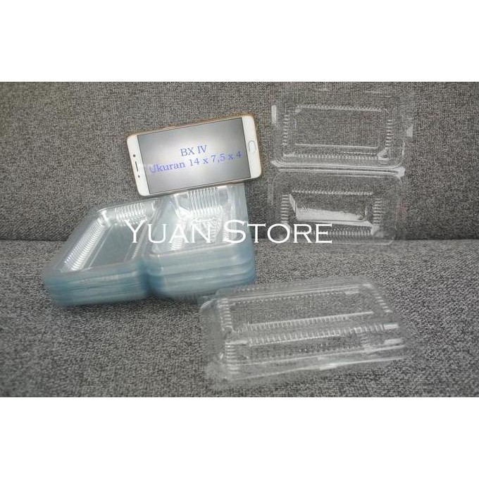 Mika Kue Makanan | BX 4 | Tempat Kue | Box Mika Kue | Mika Kue Plastik