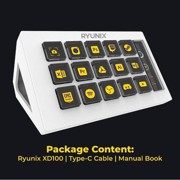 Sades Ryunix XD100 / XD-100 Stream Deck Livestream Streamdeck