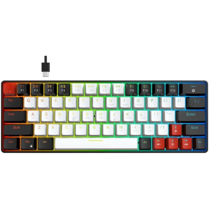 NYK Nemesis Helens / Helens63 / MKN07 / MKN-07 Wired Mechanical Gaming Keyboard