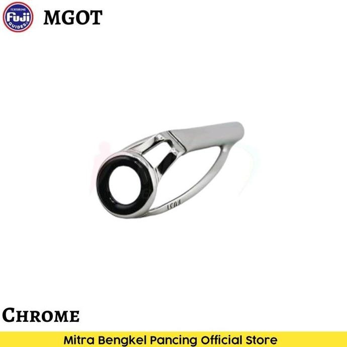 Ring Guide Fuji MGOT 8 Oxide Tip Top Chrome 1Pcs Cincin Ujung Joran Original Japan