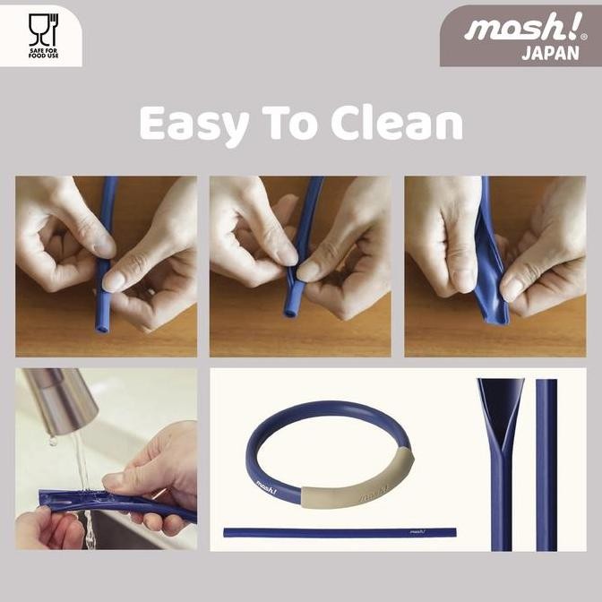 Mosh Silicon Straw (Straw Only)