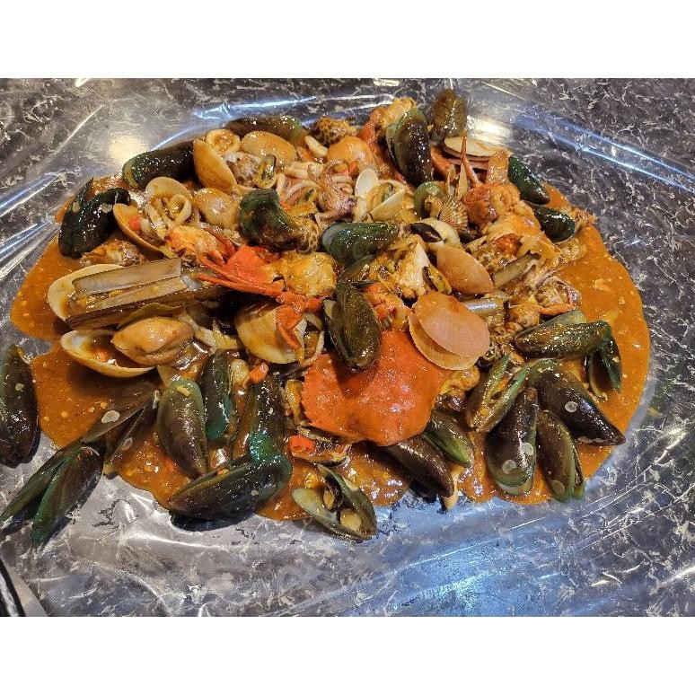 

TERMURAH Paket Amparan Semua Campur Kerang Mix Bumbu Bebas Siap kirim