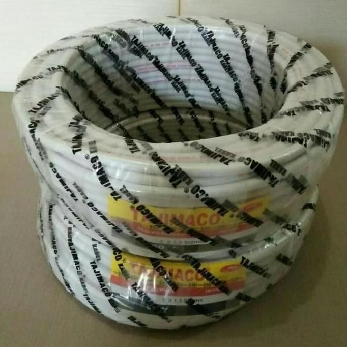 Promo KABEL LISTRIK TEMBAGA MURNI NYM 2x1,5 TAJIMACO COD