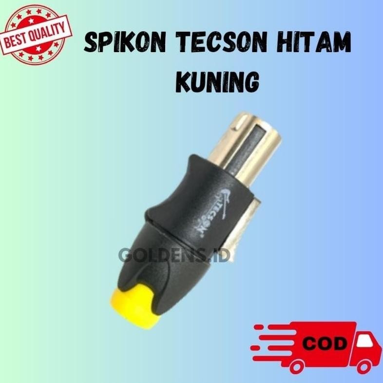 ''Terlaris" Jack Spikon Tecson Body Besi Warna Hitam Kuning ( Harga Per 1 Pcs)Jek Spikon Soket Murah