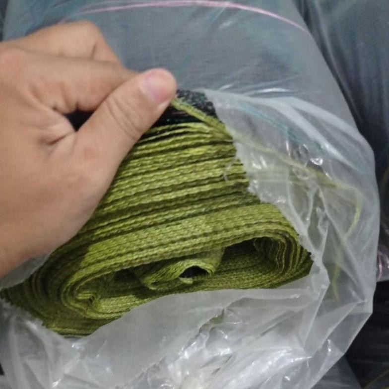 Jaring waring hitam waring pagar tanaman 1 roll 50m waring keramba ikan waring jaring ayam waring pe