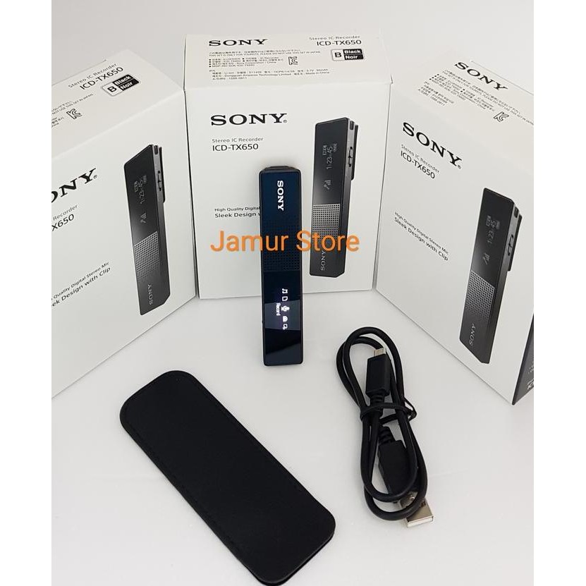 Digital Voice Recorder Sony ICD-TX650 Original