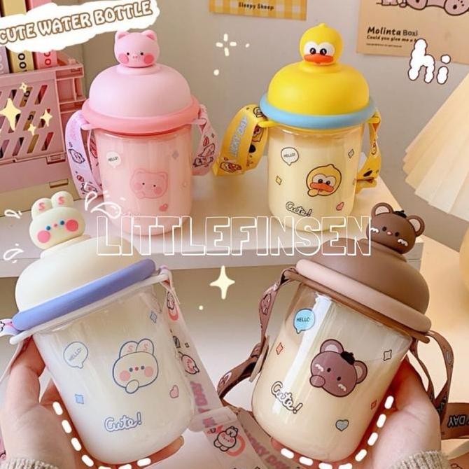 NEW Botol minum lucu/botol minum unik/botol minum tutup lucu