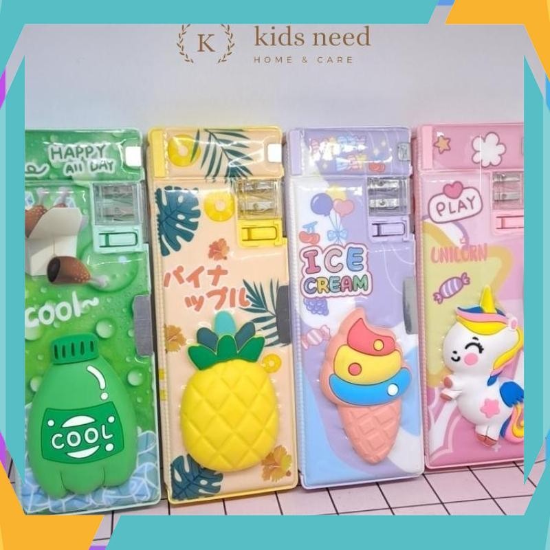 

Diskon Gede Kotak Pensil Case Magnet Boneka 3D Squishy Pensil Box 2 Sisi Food Karakter Lucu Aesthetic SFV-22
