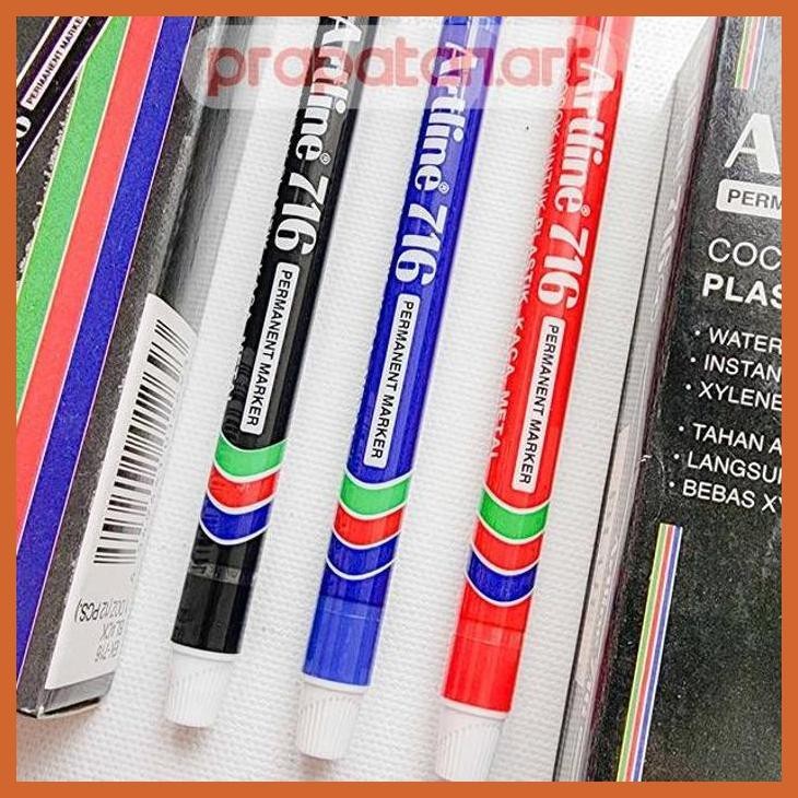 

(ATK) SPIDOL PERMANEN ARTLINE EK-716 | WATERPROOF PERMANENT MARKER ALAT TULIS LUKIS SEKOLAH KULIAH GAMBAR KANTOR