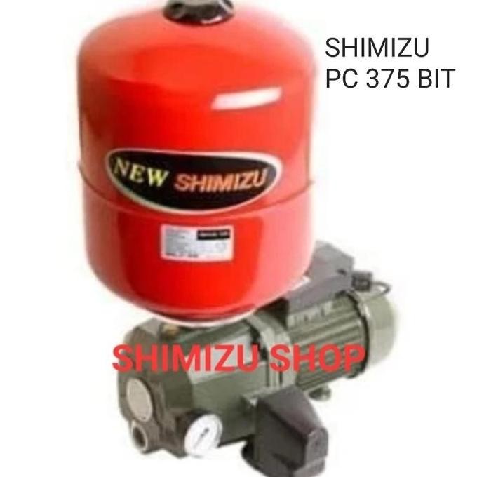 Terbaik Jet Pump/Sumur Dalam Shimizu 375Watt Pc375Bit 100% Ori