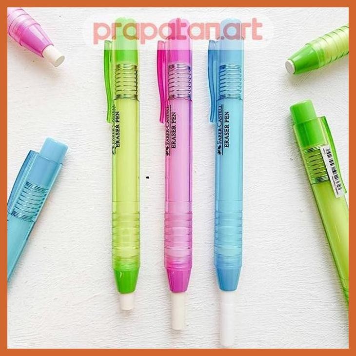 

(ATK) PENGHAPUS ERASER PEN FABER CASTELL DUST FREE | SETIP PENSIL ALAT TULIS LUKIS SEKOLAH KULIAH GAMBAR KANTOR