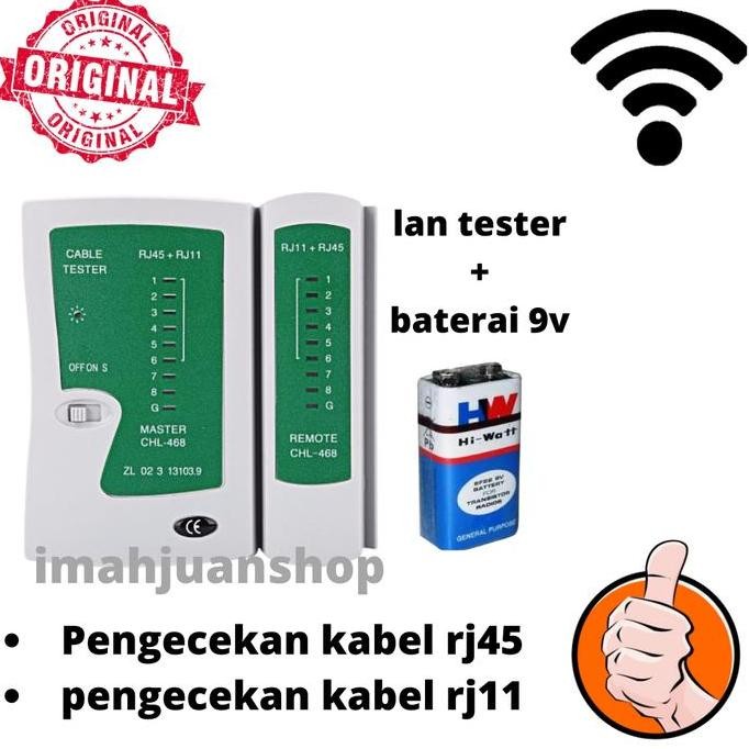Terbaik Lan Tester 100% Ori