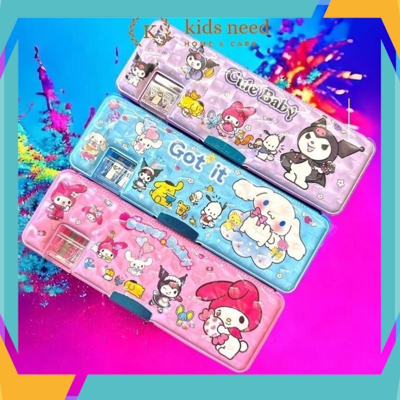 

Cuci Gudang Tempat Pensil Magnet Karakter 2 Sisi / Kotak Pensil Magnet Karakter Dengan Rautan Mini / Pensil Case Hologram Lucu SZH-44