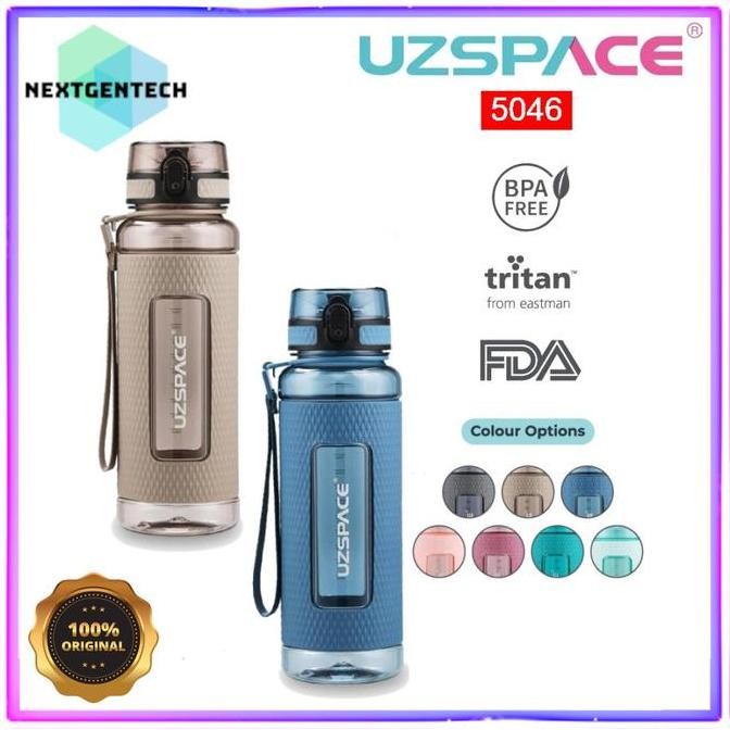 UZSPACE Botol Minum Olahraga Sport Outdoor Water Bottle Jogging