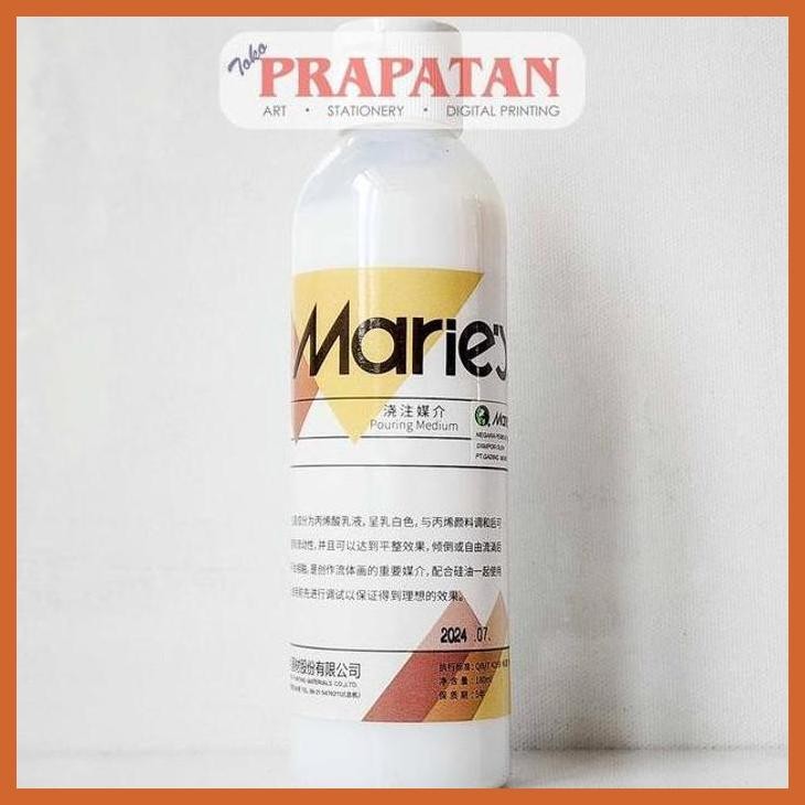 

(ATK) MARIES ACRYLIC POURING MEDIUM 180ML | MEDIUM POURING CAT AKRILIK ALAT TULIS LUKIS SEKOLAH KULIAH GAMBAR KANTOR