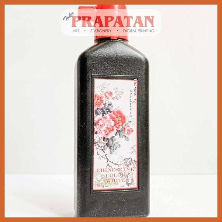 

(ATK) TINTA DE GOYA 250ML WHITE | TINTA CHINA | WHITE CHINESE INK ALAT TULIS LUKIS SEKOLAH KULIAH GAMBAR KANTOR