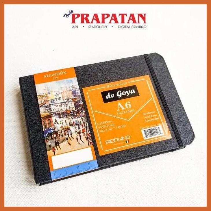 

(ATK) DE GOYA STITCH WATERCOLOR BOOK A6/A5/A4 ALAT TULIS LUKIS SEKOLAH KULIAH GAMBAR KANTOR
