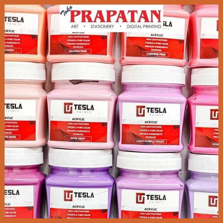

(ATK) CAT AKRILIK TESLA 125ML | TESLA ACRYLIC PART 2 ALAT TULIS LUKIS SEKOLAH KULIAH GAMBAR KANTOR