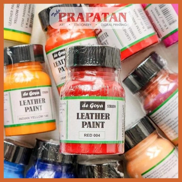 

(ATK) DE GOYA LEATHER PAINT 30ML / CAT KULIT ALAT TULIS LUKIS SEKOLAH KULIAH GAMBAR KANTOR