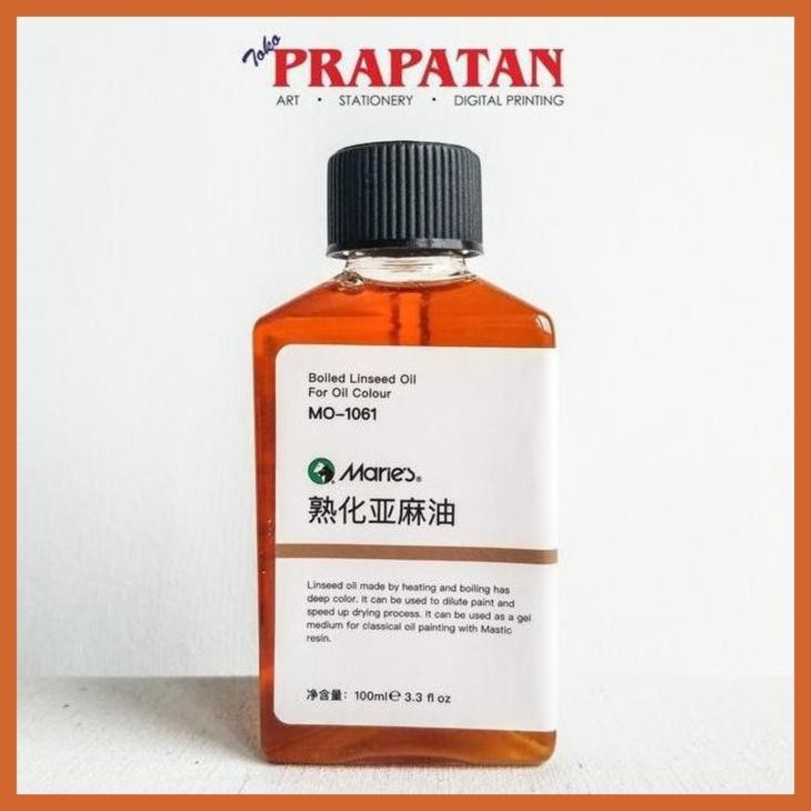 

(ATK) MARIES BOILED LINSEED OIL 100ML MO-1061 ALAT TULIS LUKIS SEKOLAH KULIAH GAMBAR KANTOR