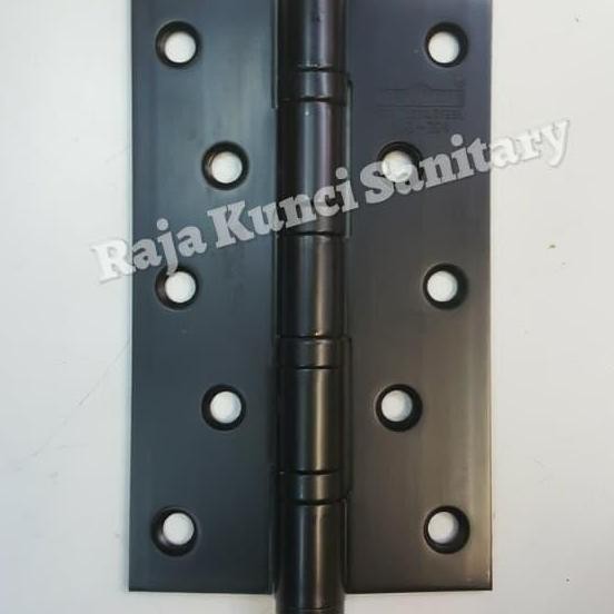 Engsel Dekson Hitam 5"X3"X3Mmx4Bb.Engsel Dekson 5" Stainless Sus 304