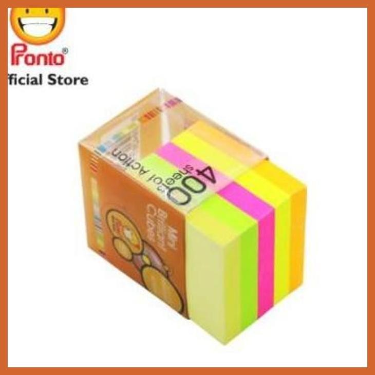 

(ATK) PRONTO BRILLIANT CUBES / STICKY NOTES 75X75MM 400PCS ALAT TULIS LUKIS SEKOLAH KULIAH GAMBAR KANTOR