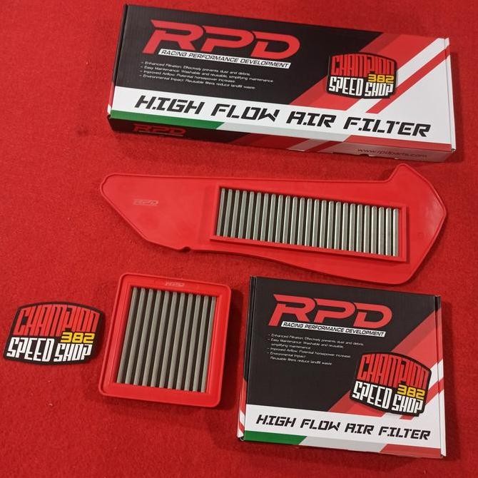 High Flow Air Filter Udara CVT Stainless RPD XMAX X-MAX 250 Old 2017-2022 New XMAX X-MAX 250 Connect