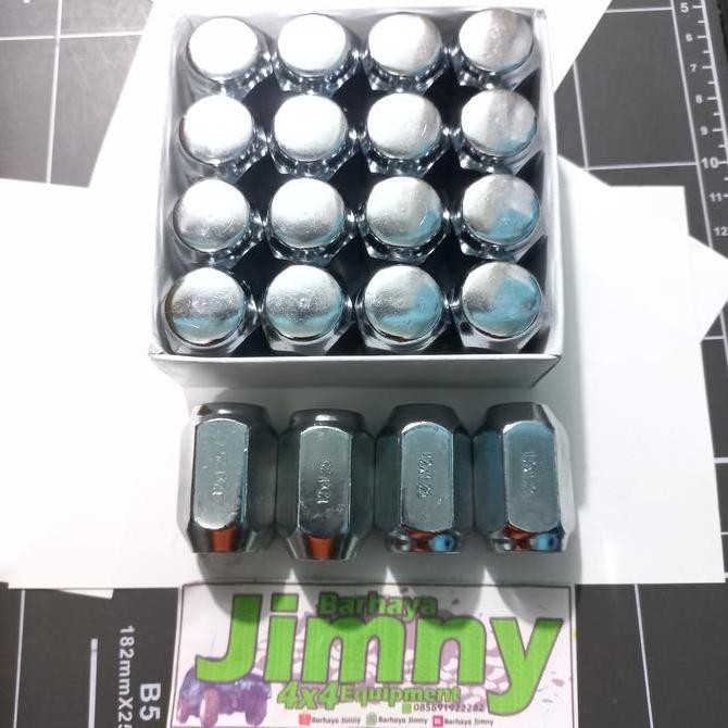 BAUT RODA KATANA RACING MUR VELG JIMNY CHROME SUZUKI CARRY FUTURA New