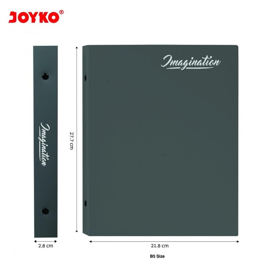 

[Kecil Binder Note Joyko B5-Mhim-M140 / Imagination Uk 26 Holes Metal Ring Warna Netral Na-93