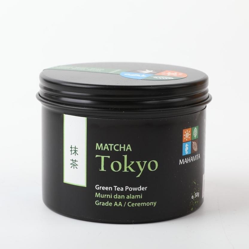 

Matcha Tokyo Aa Ceremonial Mahavita Green Tea Powder Bubuk Teh Jepang Dengan Ukuran 30G 100G
