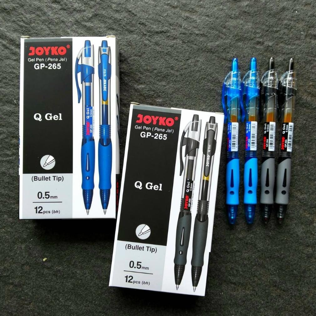 

Sale Pulpen Gel Pen Joyko Q-265 Q Gel ( 12 Pcs ) [ Original ] Sd-67