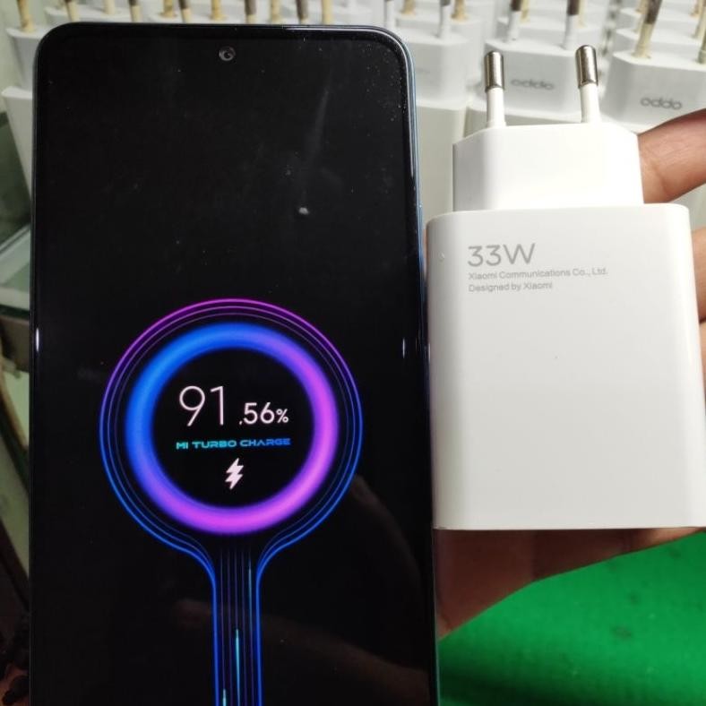 [Kecil Charger Xiaomi 3A 33Wat Original Hp Mi Turbo Charge Poco 9Pro F2Pro F3 X3Pro X3Nfc X5Pro M2Pr