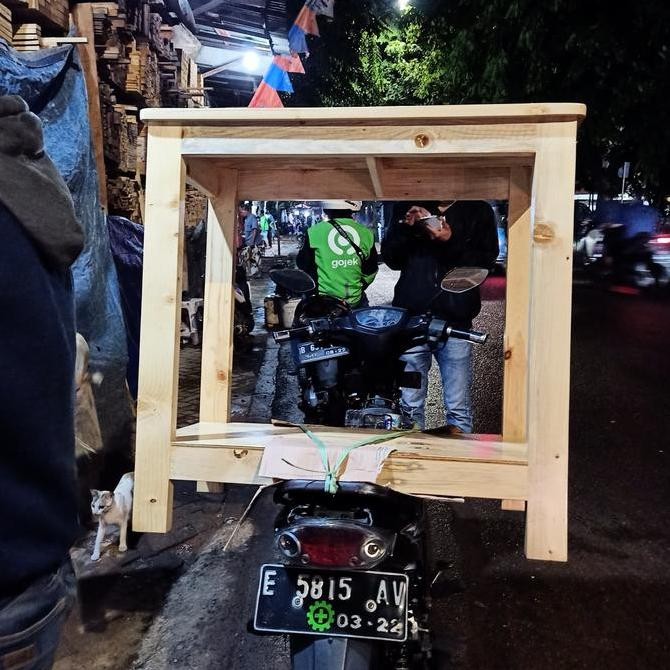 Meja Susun 2 Serbaguna Tinggi 80Cm